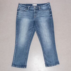 Buckle BKE Payton Universal Fit Mid Rise Stretch Capri Jeans Women's 30 (35x26)